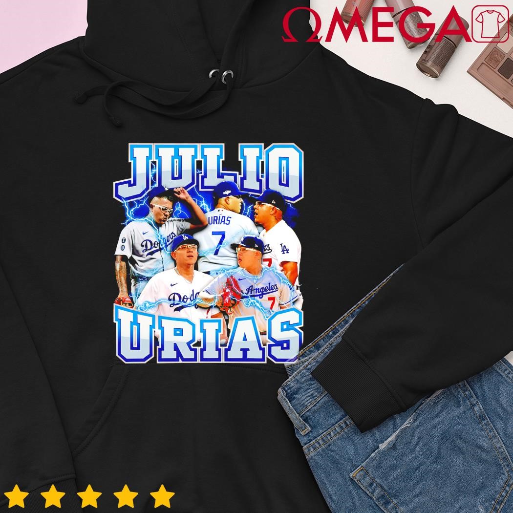 Julio Urias Shirt, Los Angeles Baseball Men's Cotton T-Shirt