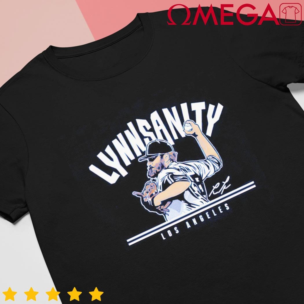 Lance Lynn: LA Lynnsanity - Los Angeles Baseball Long Sleeve T-Shirt