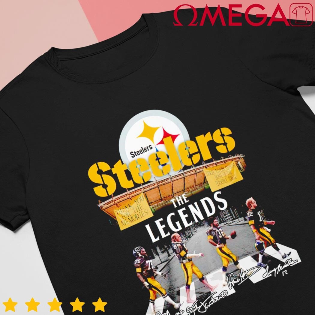 Pittsburgh Steelers The Legends Abbey Road Signatures Shirt