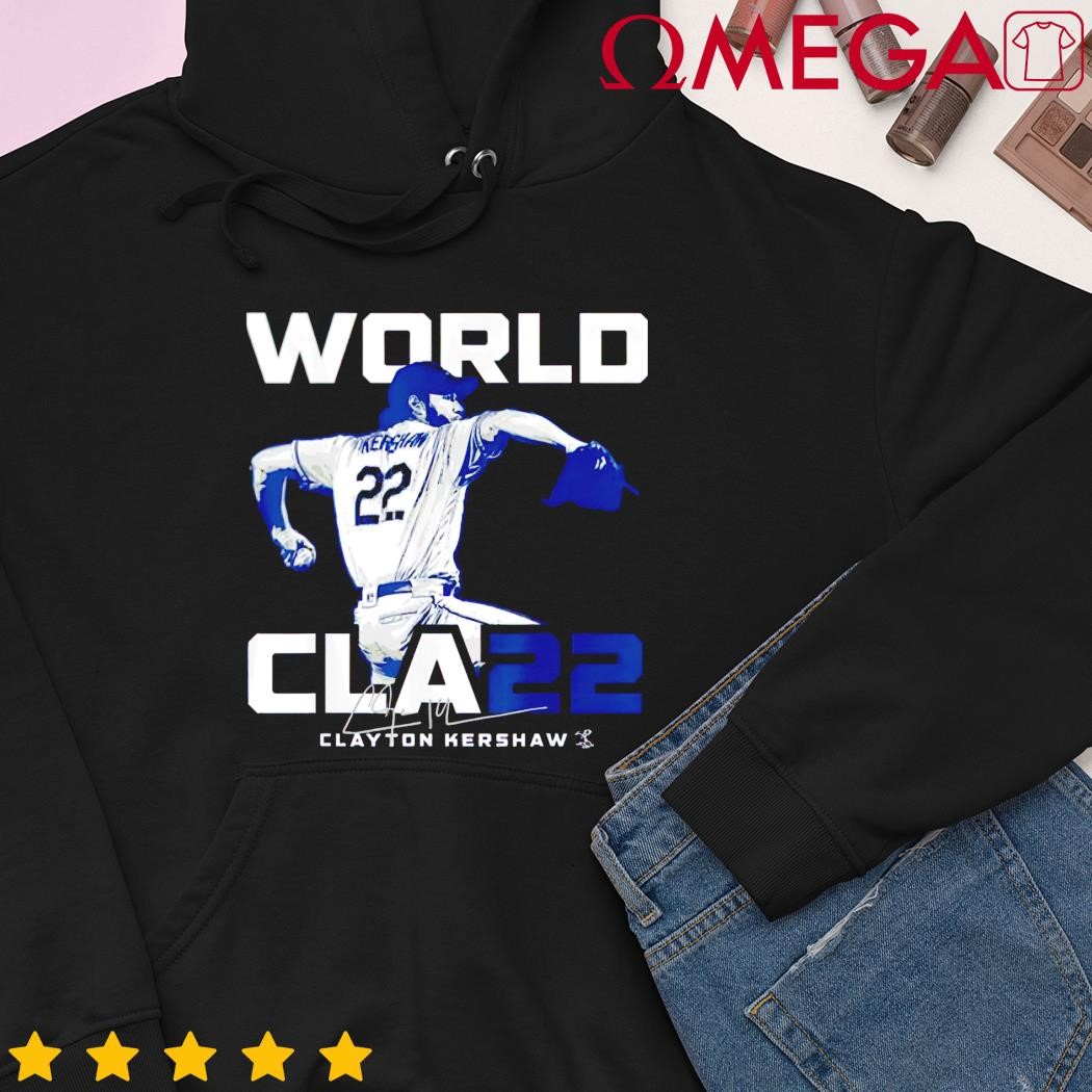 Clayton Kershaw Los Angeles Dodgers baseball number 22 and signature shirt,  hoodie, sweater, long sleeve and tank top