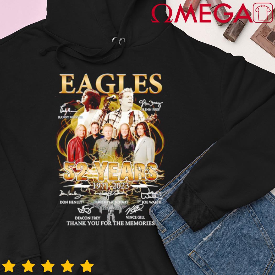 Eagles Signed 52nd Anniversary 1971-2023 Thank You Memories Unisex