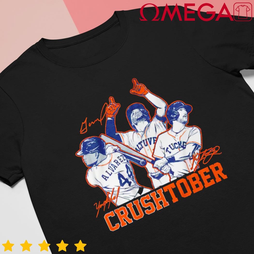 Houston Astros Crushtober Signatures Shirt, hoodie, sweater, long sleeve  and tank top
