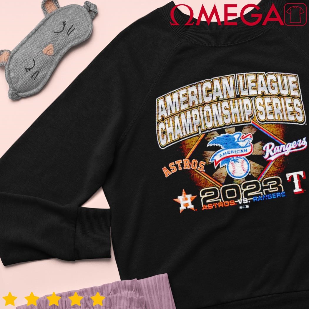Houston Astros vs. Texas Rangers '2023 American League Championship Series  shirt, hoodie, sweater, long sleeve and tank top