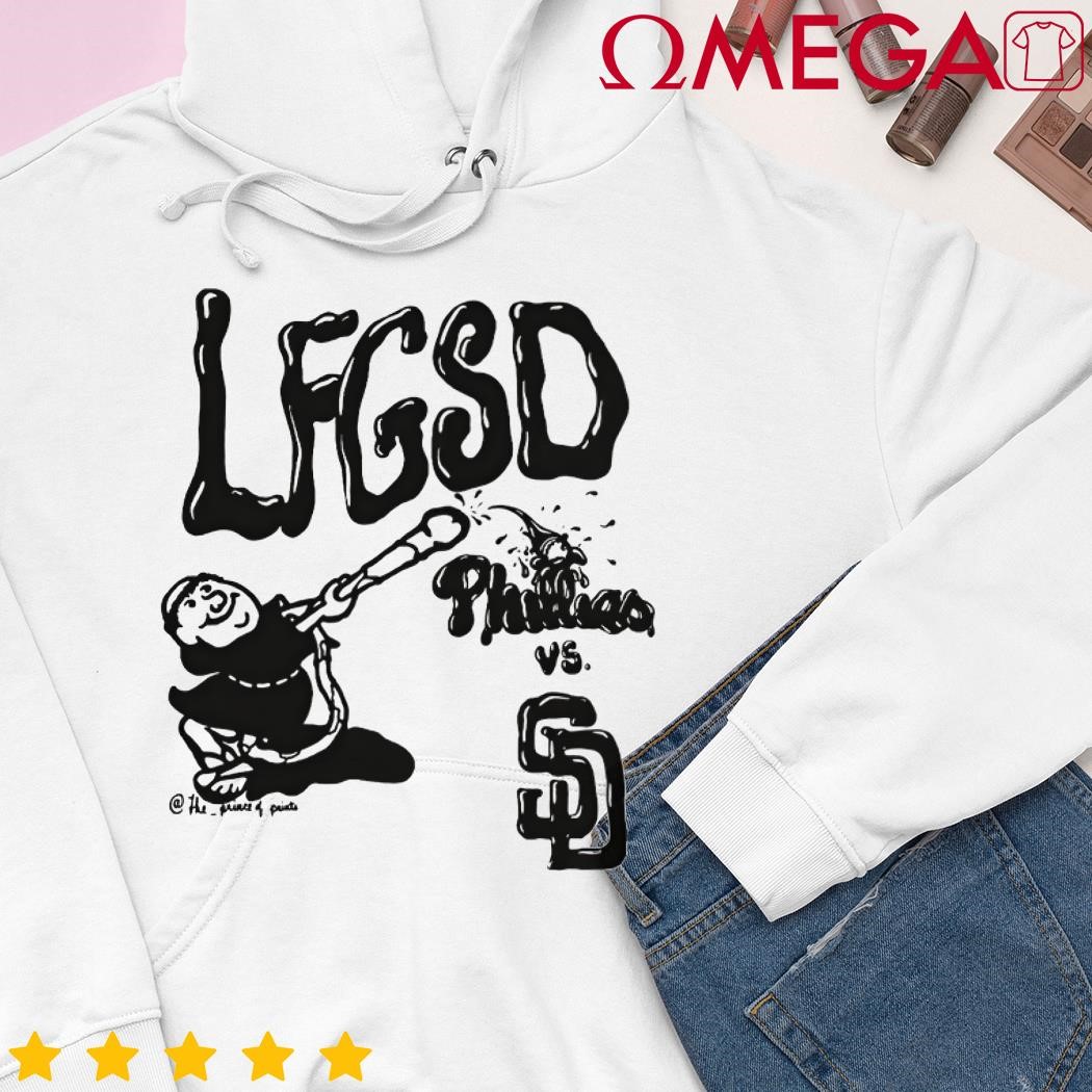 Official lfgsd phillies vs san diego padres shirt, hoodie