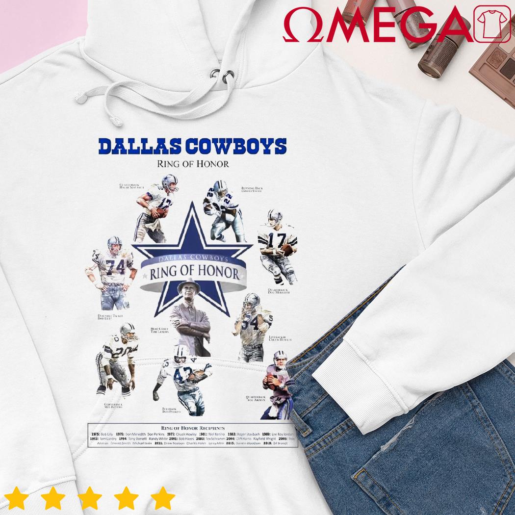 Dallas Cowboys ring of honor football shirt, hoodie, sweater, long