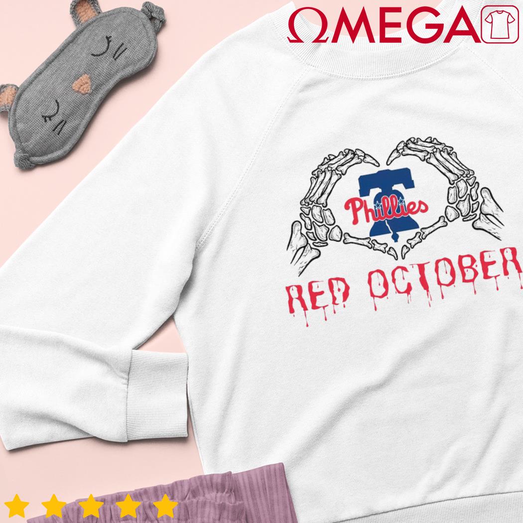 Phillies Red October T-Shirt - Philadelphia Phillies - Skullridding