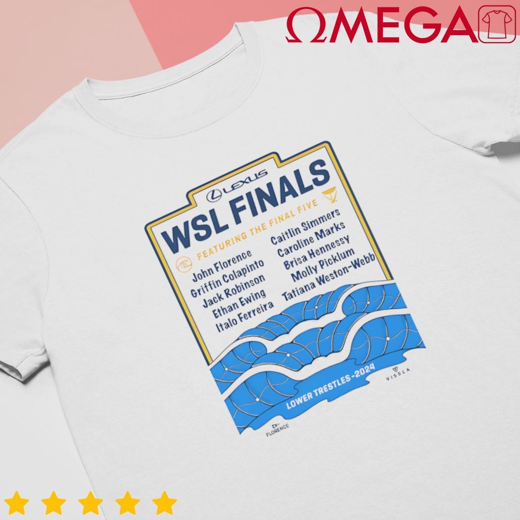 2024 Lexus WSL Finals Top 5 shirt