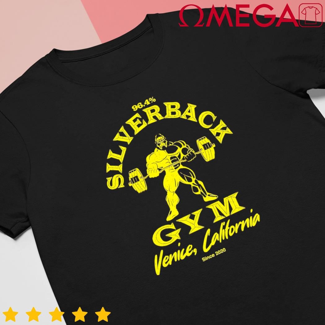 96.4 Silverback Gorilla Venice Vintage Classic Gym shirt