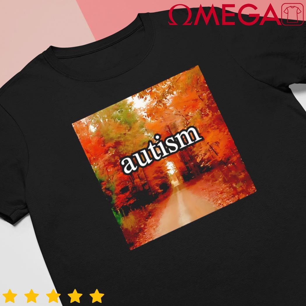 Autism Autumn Season Picture shirt