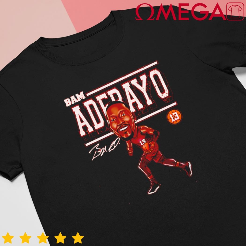 Bam Adebayo Miami Cartoon Basketball Signature shirt