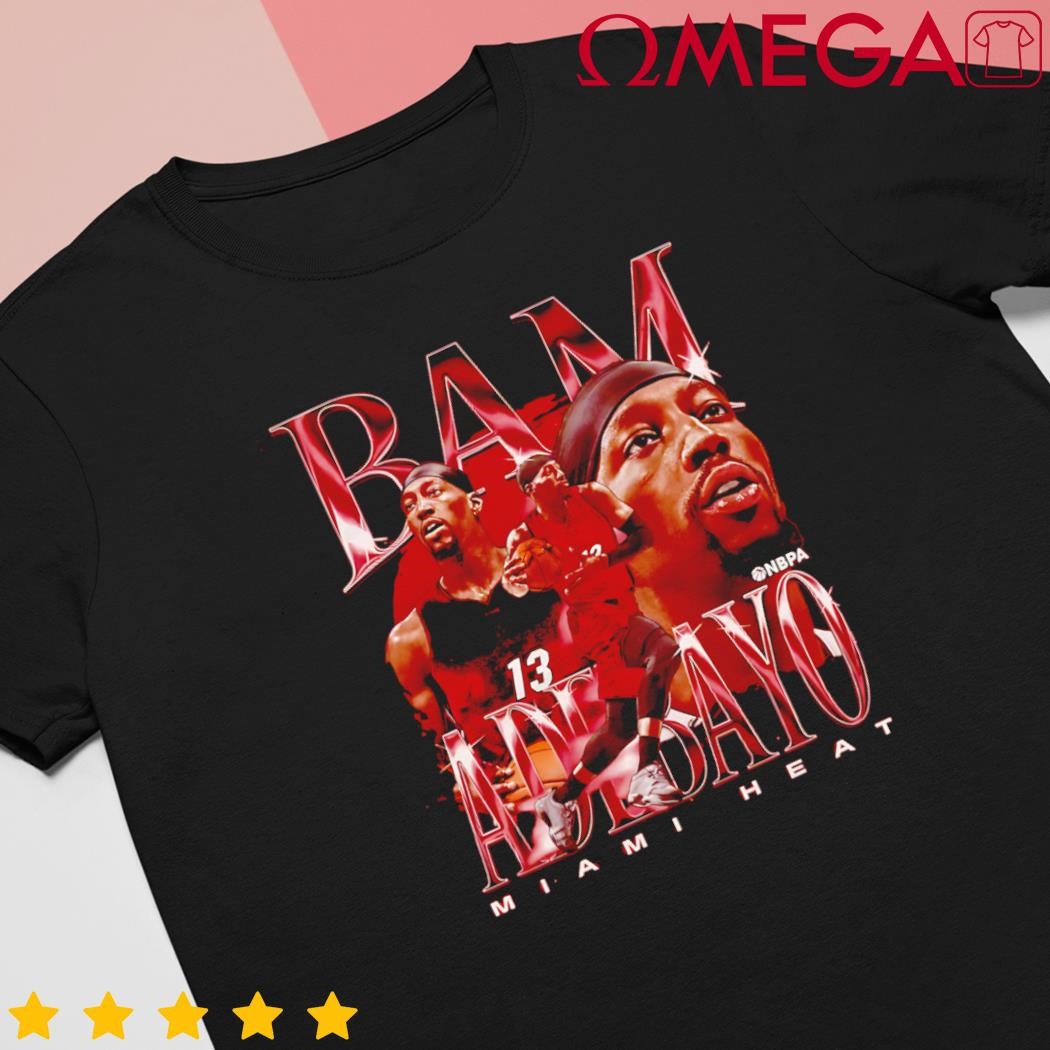 Bam Adebayo Miami Vintage Football shirt