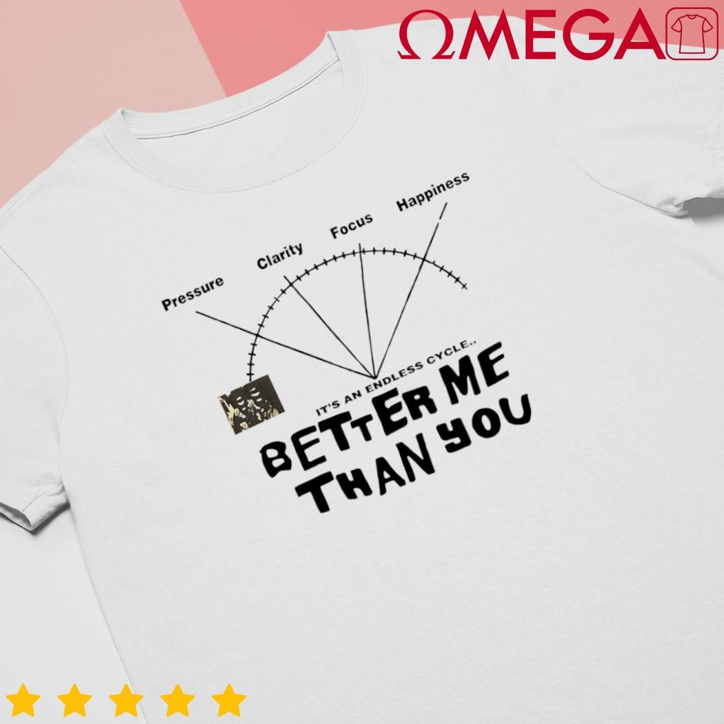 Better me than you endless cycle retro shirt