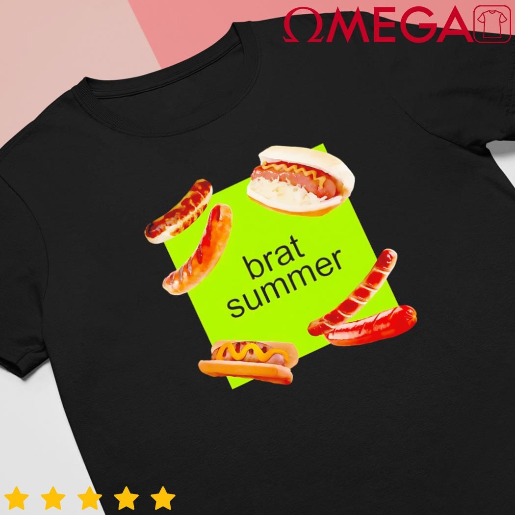 Brat Summer Hot Dog Bratwurst Summer shirt