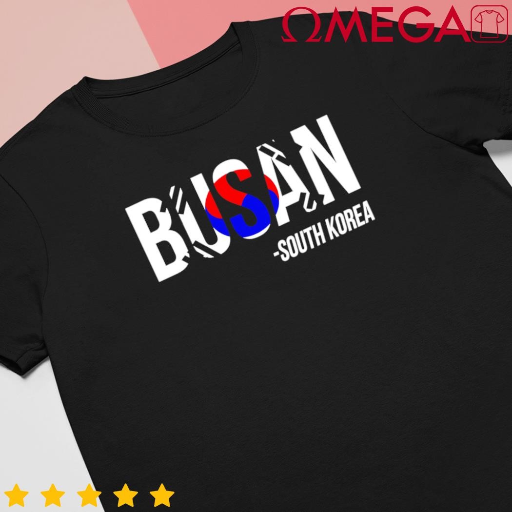 Busan South Korea Flag shirt