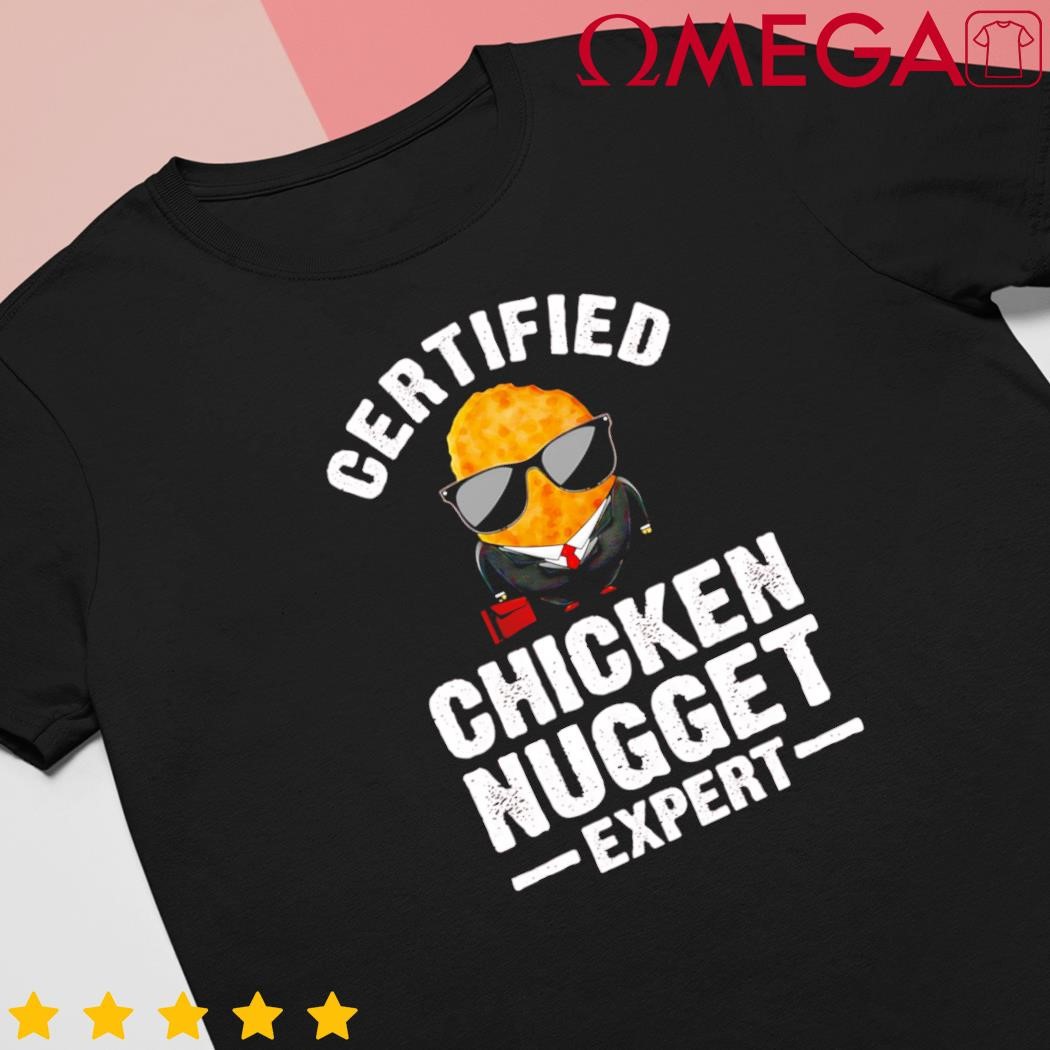 Cool chicken nugget nug life food lovers shirt