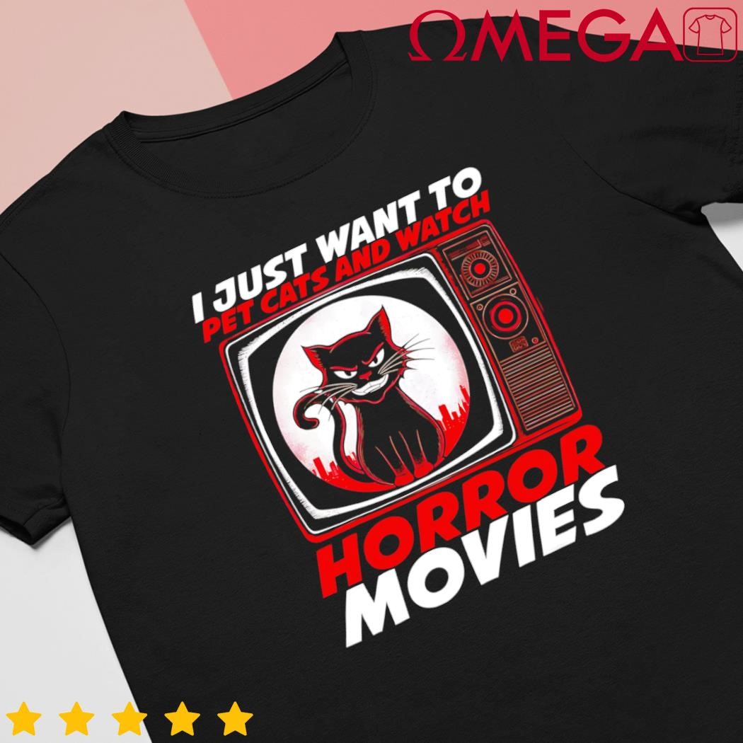 Cute horror movie design horror movie lover shirt