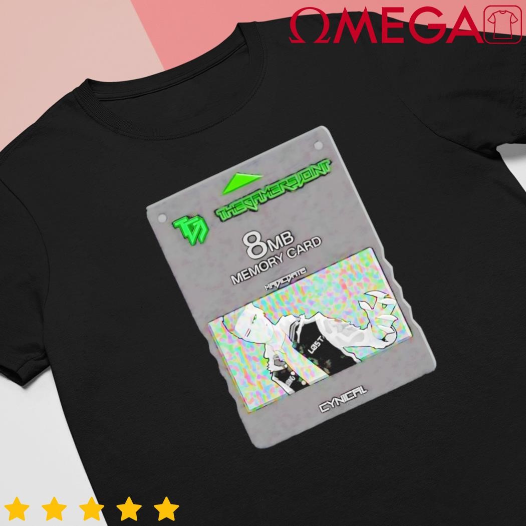 Cynical card memory thegamersjoint 8mb retro shirt