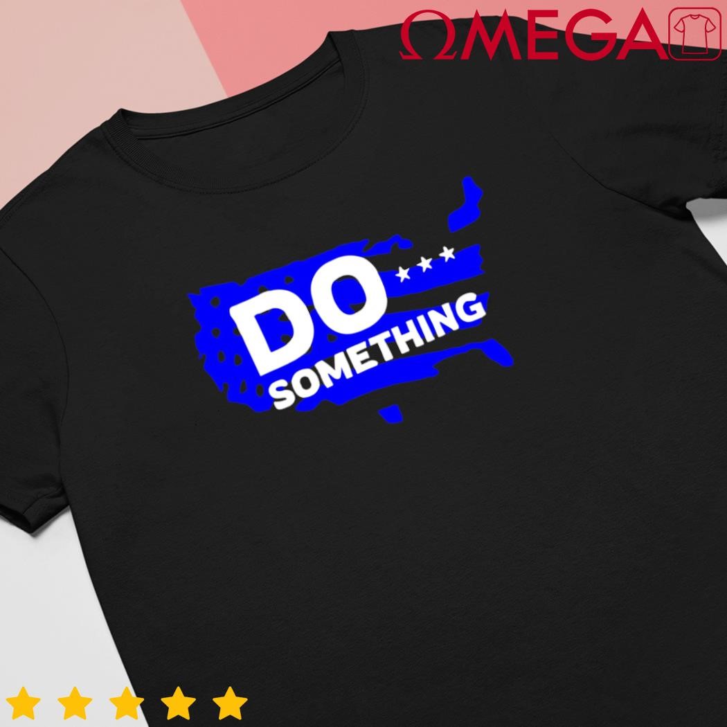 Do Something Obama Michelle Flag US Map shirt