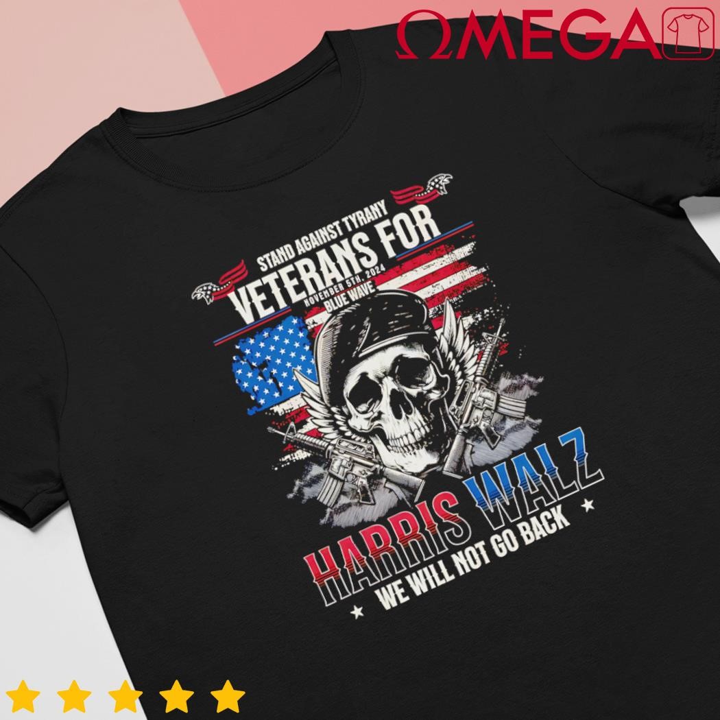 Election Kamala Harris Walz Democrat Presidential Campaign US Flag shirt