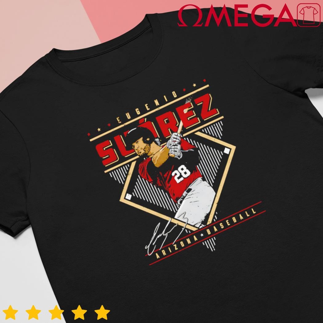 Eugenio Suarez Arizona Diamond Name Baseball Signature shirt