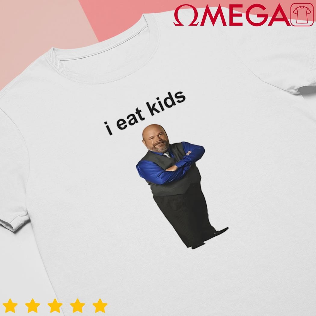 I eat kids meme cartoon shirt