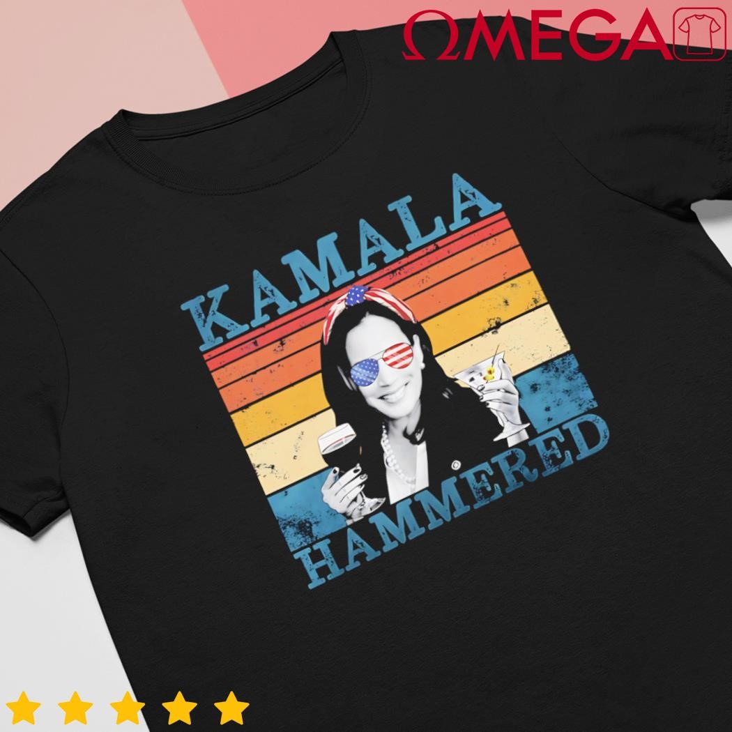 Kamala Hammered drinking vintage shirt