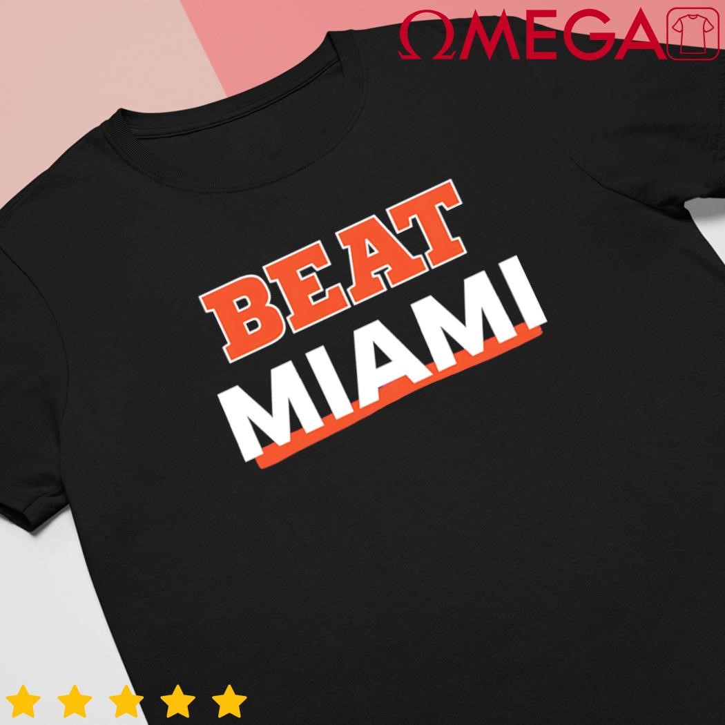 Let's go Gators Beat Miami start the season off right shirt