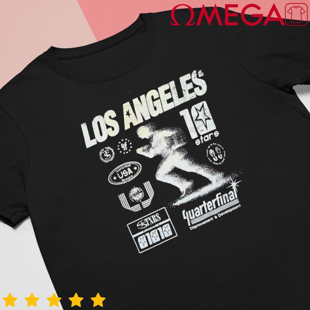 Los Angeles 10 Stars race vintage 90s shirt