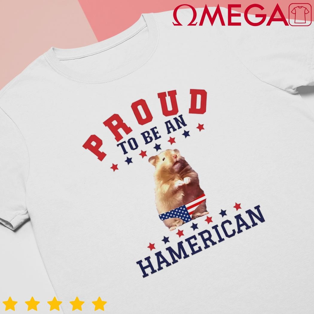 Proud Hamerican 4th July Patriotic American Hamster Speedos shirt