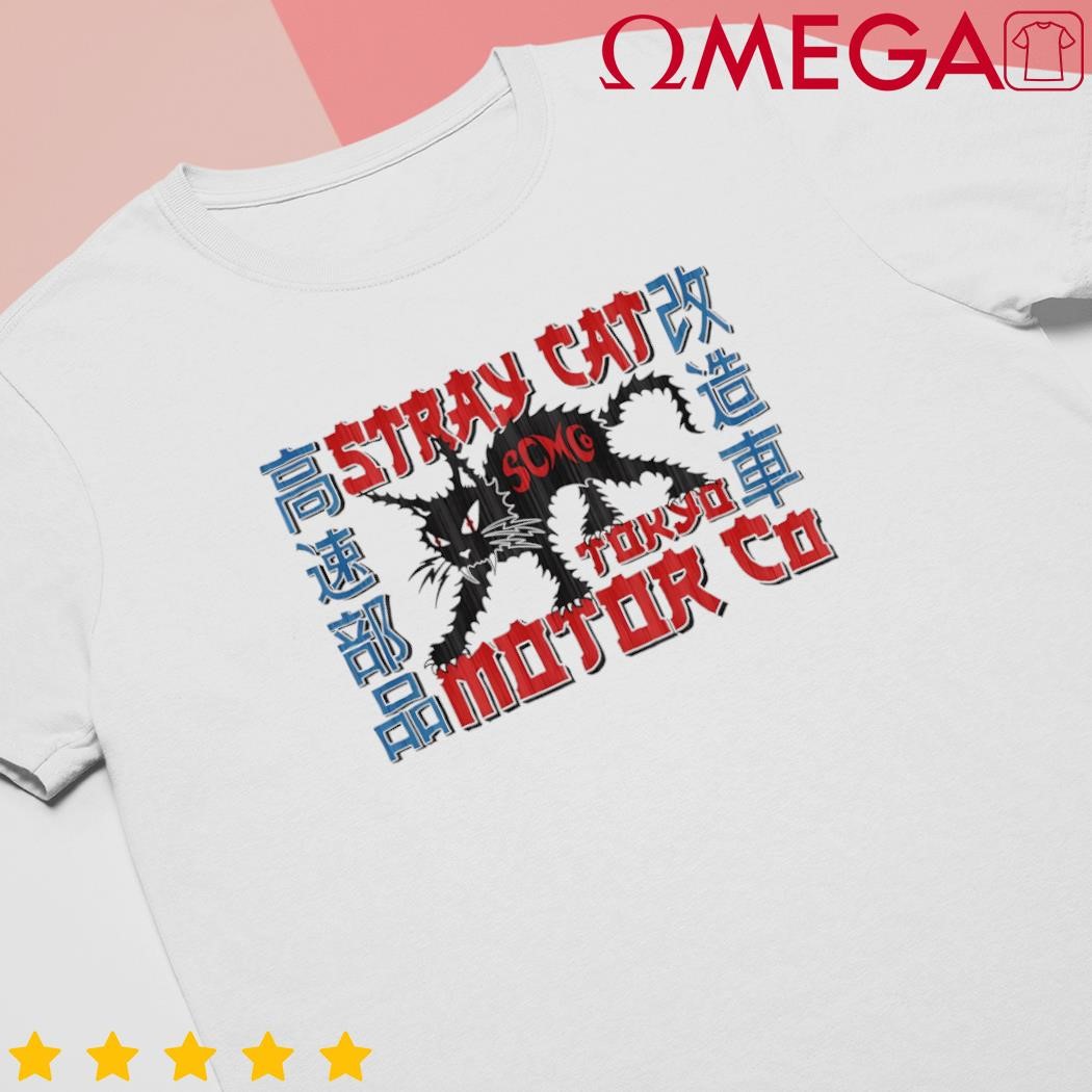 Stray Cats Tokyo Motor Co shirt