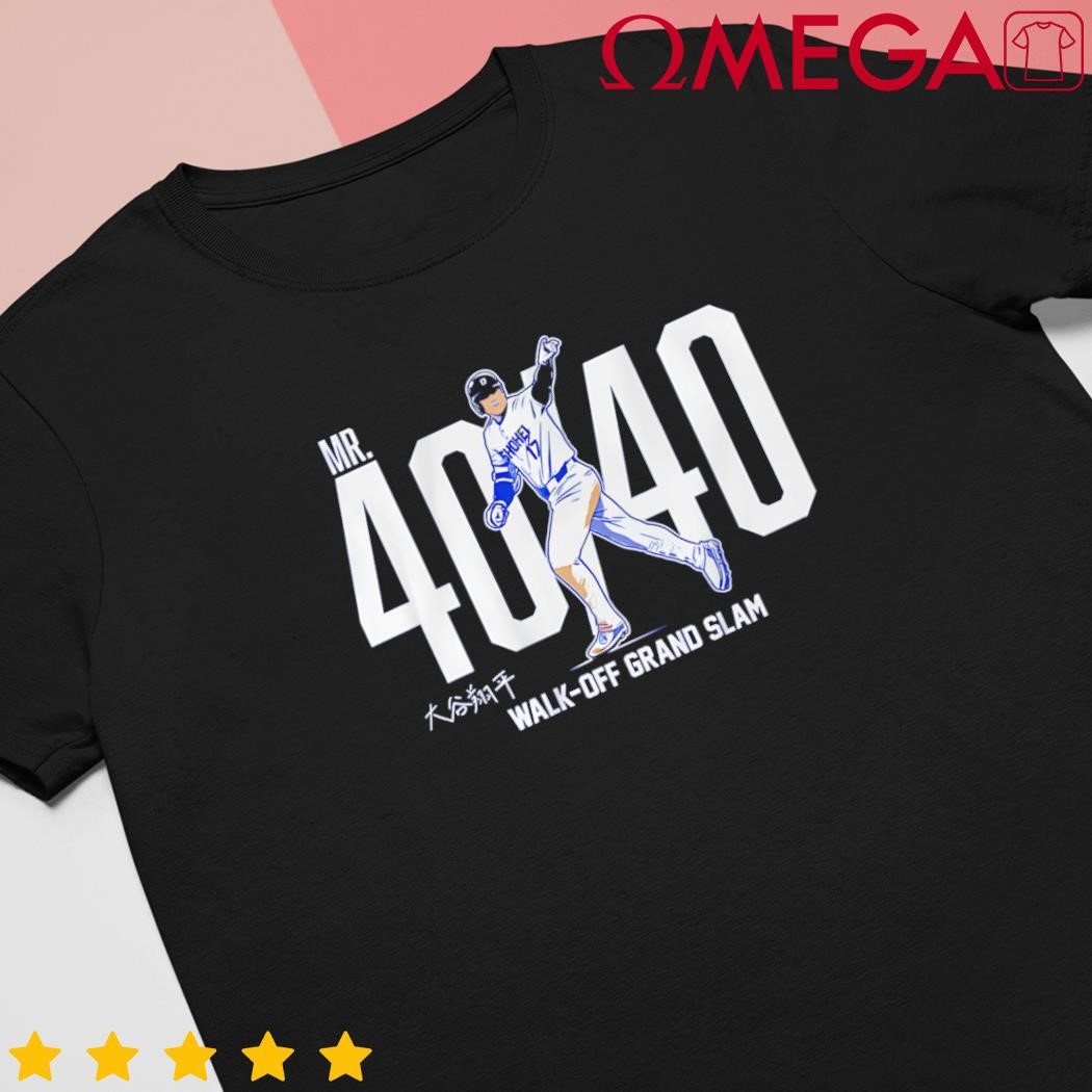 The Story of Shohei Ohtani's 40 40 Club shirt