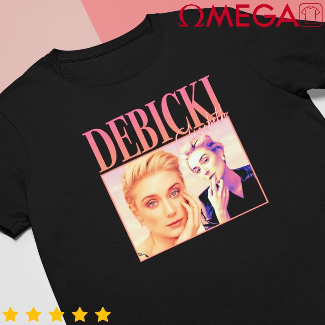 90's Retro style Elizabeth Debicki shirt