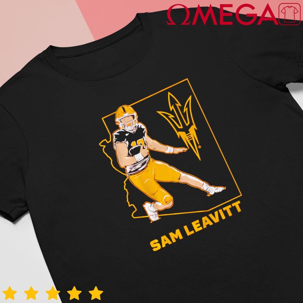 ASU Football Sam Leavitt State Star shirt