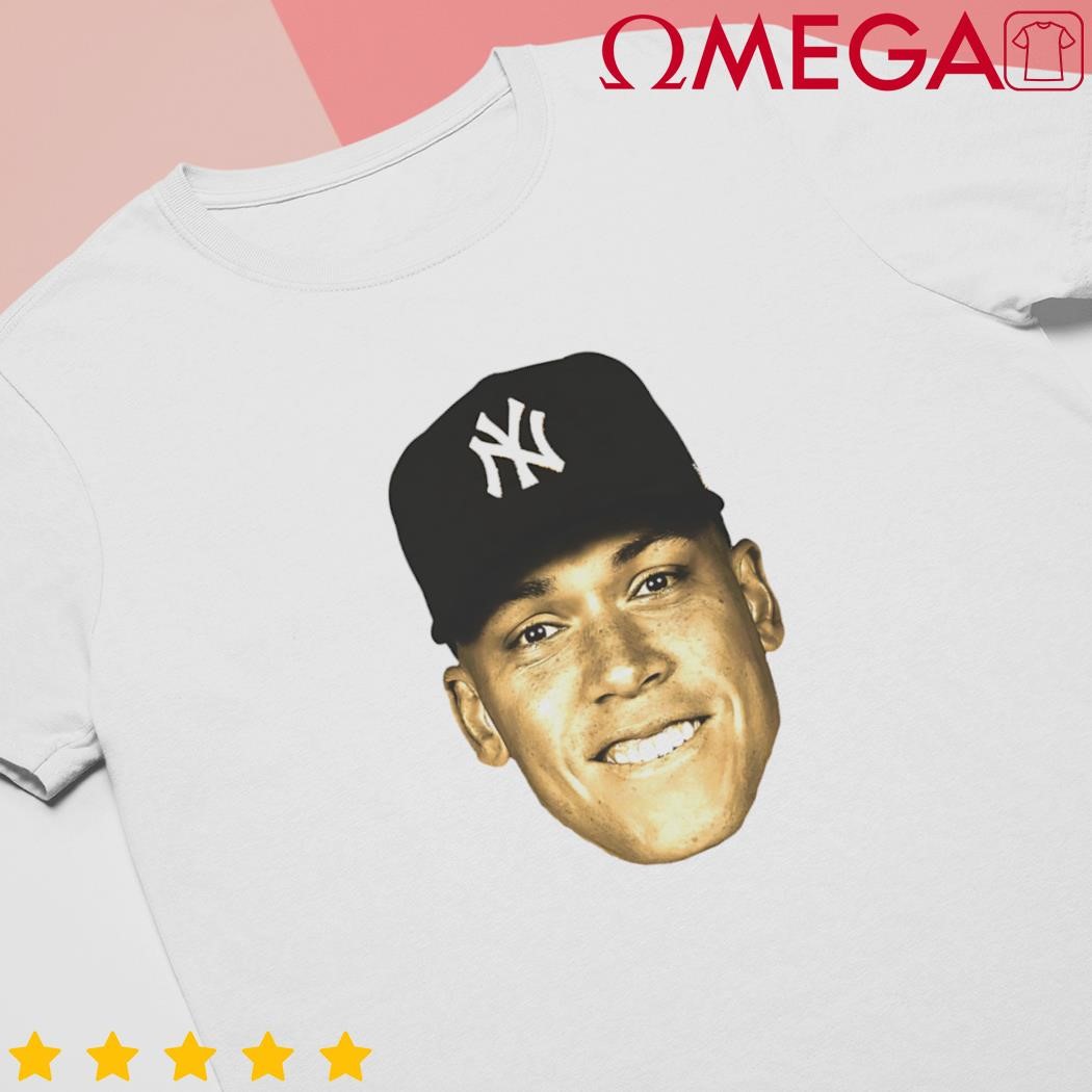 Aaron Judge Tee New York Yankees Big Head Baseball shirt