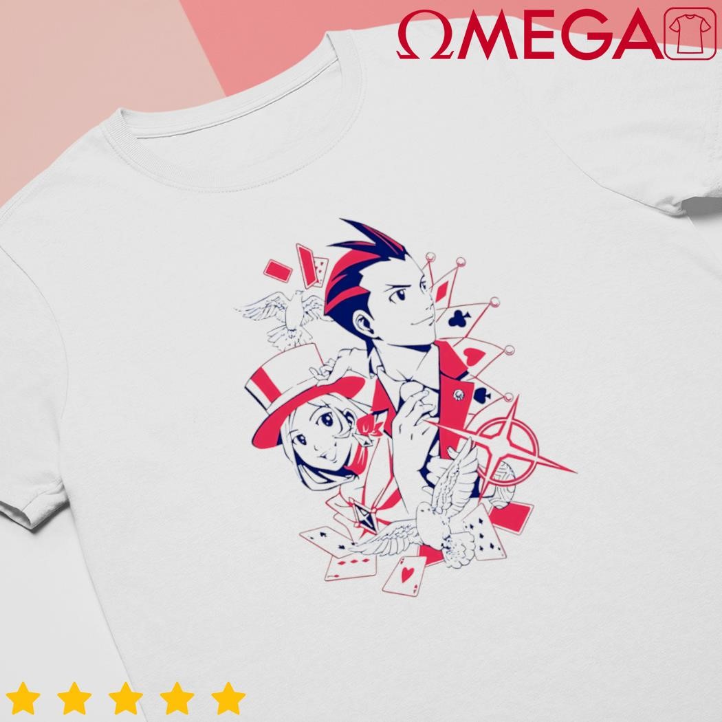 Ace Attorney Anything Agency Anime shirt