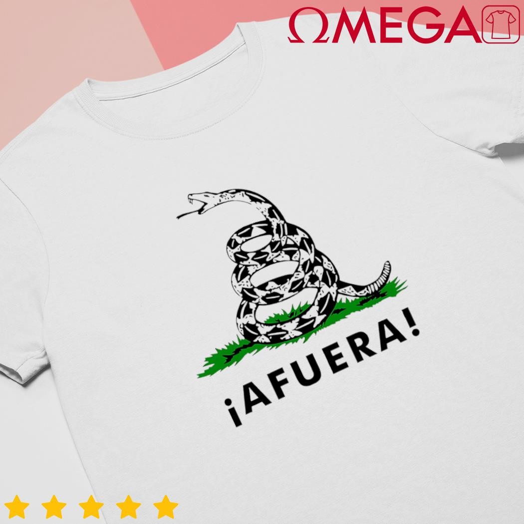 Afuera Milei Libertarian Gadsden Ancap Design shirt