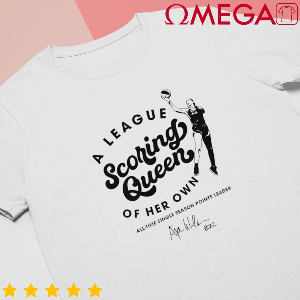 A'ja Wilson Scoring Queen Las Vegas WNBPA shirt