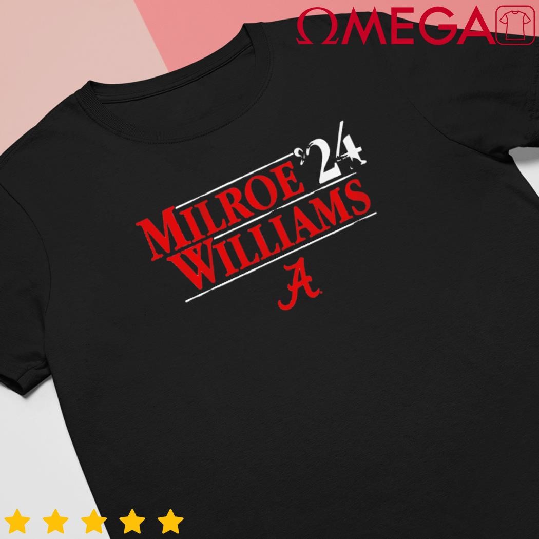 Alabama Football Milroe-Williams '24 shirt