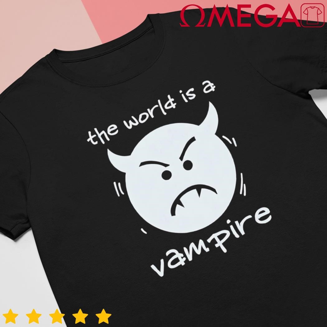 Alternative the world is a Vampire 90s grunge rock shirt