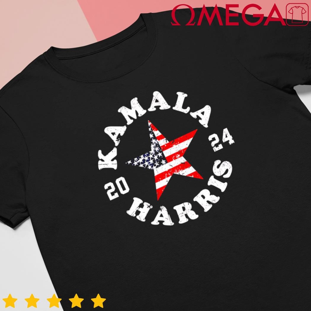 American flag vote Kamala Harris 2024 president gift shirt