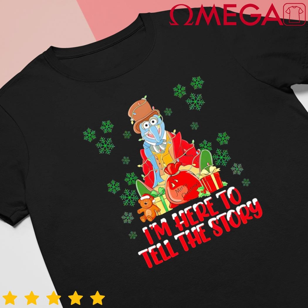 And I am here for the food Muppet Xmas lights Christmas holiday shirt