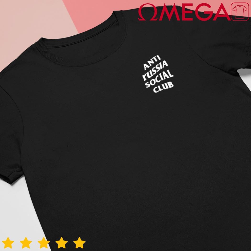 Anti Russia Social Club Logo shirt