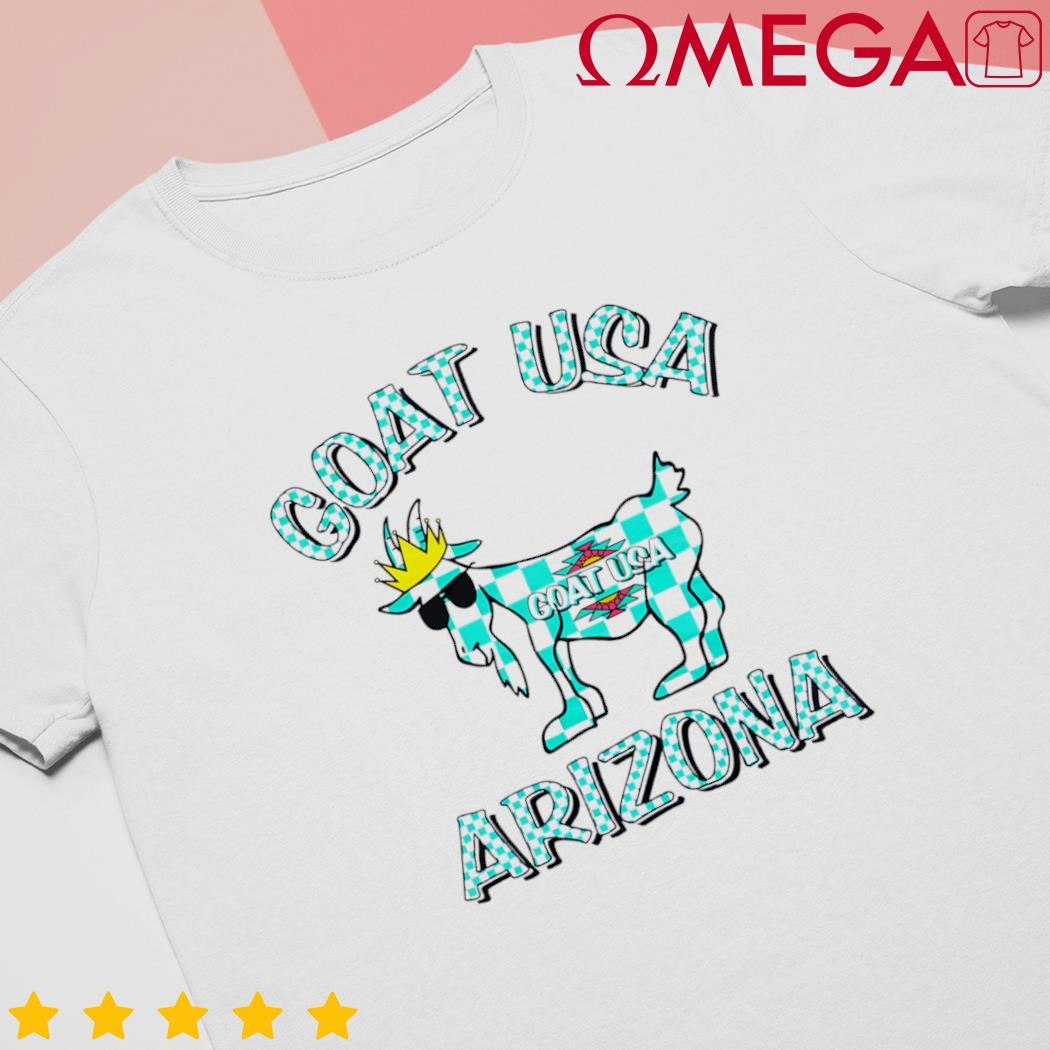 Arizona Checkerboard GOAT shirt