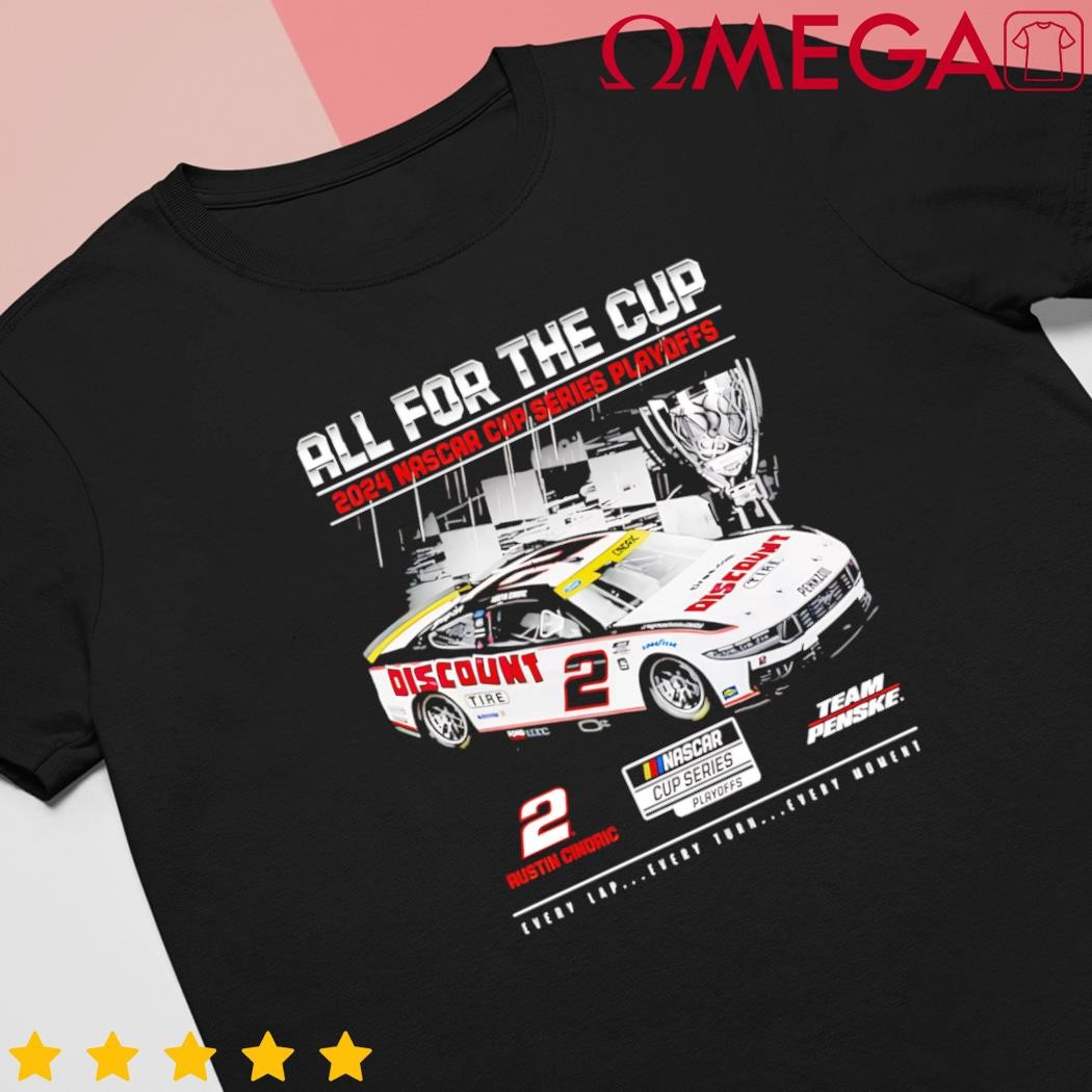 Austin Cindric 2024 all for the cup shirt