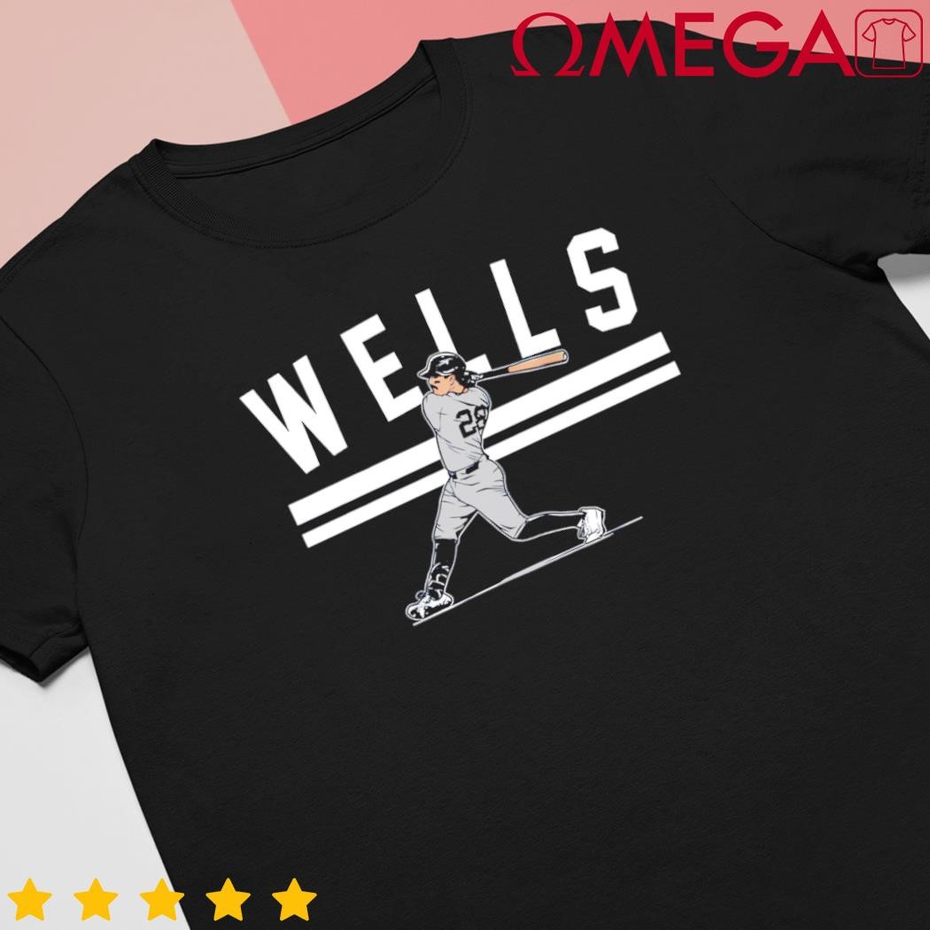 Austin Wells Slugger Swing New York MLBPA shirt