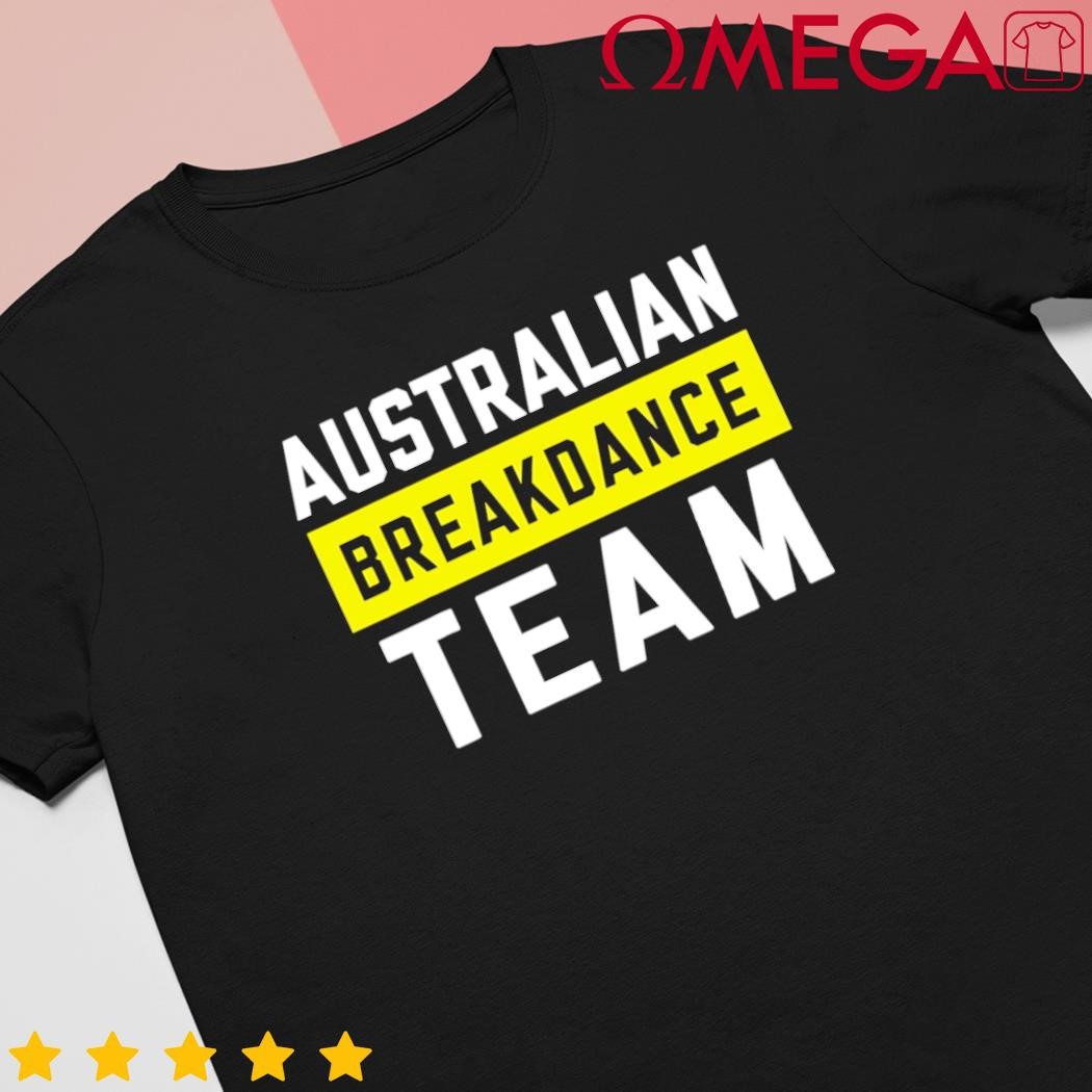 Australian Breakdancing Costume Team Break Dancer Matching shirt