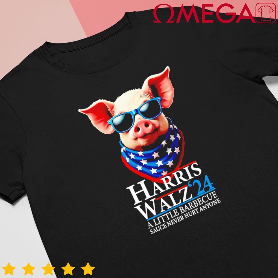 Barbecue bbq funny pork Kamala Harris Waltz 2024 shirt