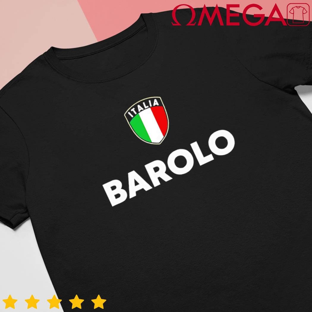 Barolo Italia Flag shirt