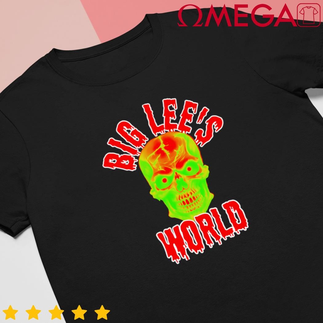 Big Lee's World 2024 Logo Skull shirt