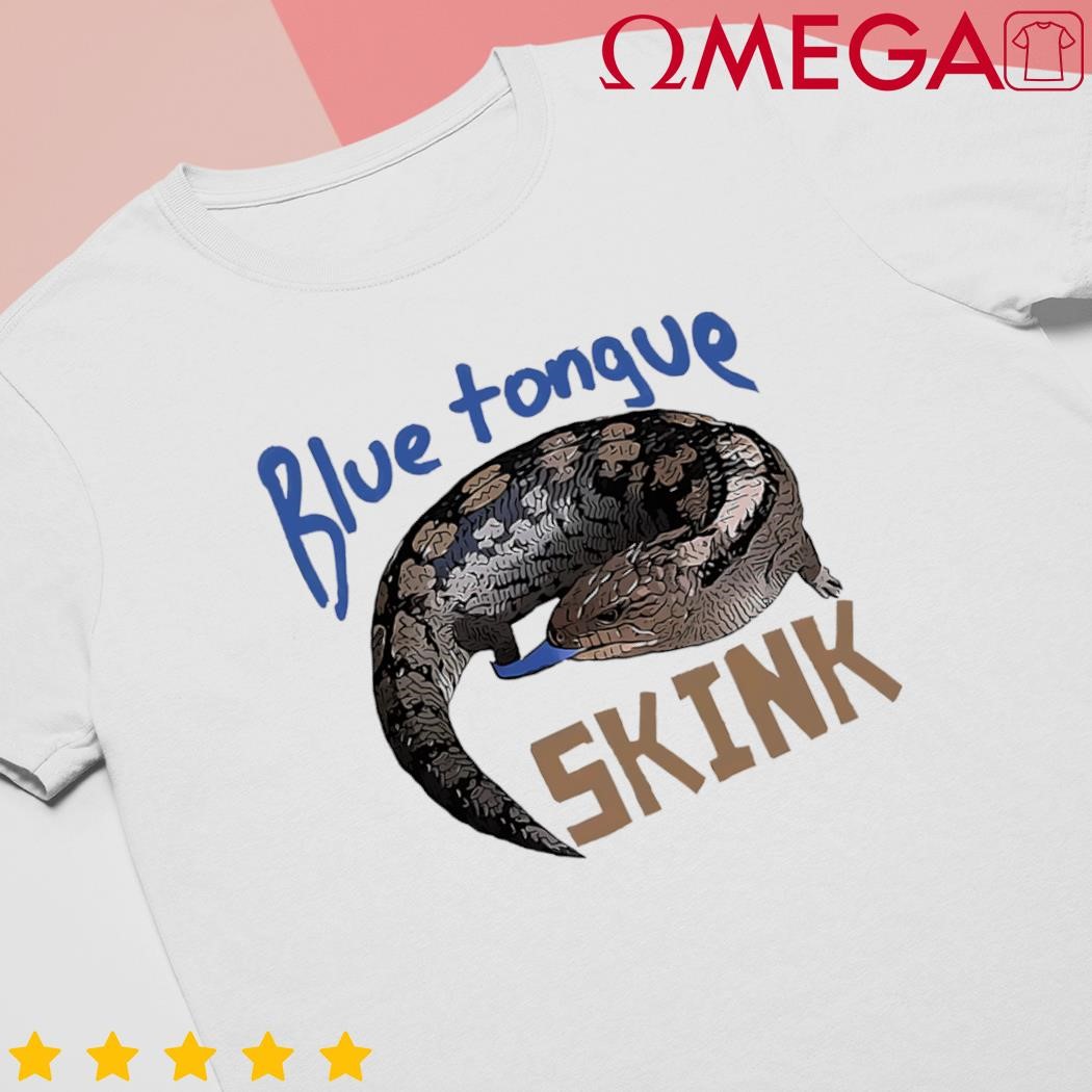 Blue Tongue Skink Pet Lizard Design shirt